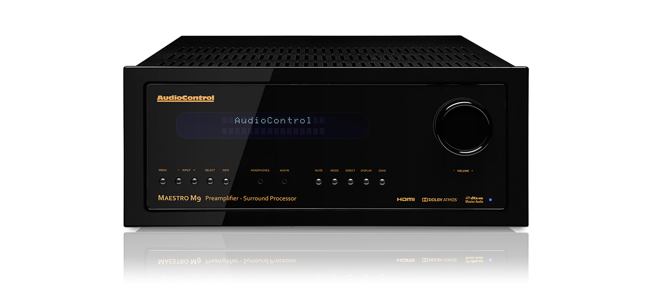 Kết quả hình ảnh cho AudioControl Maestro M9 Surround Processor Review