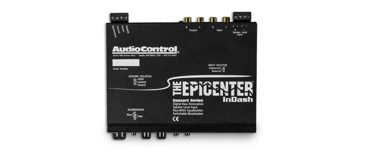 The Epicenter Indash - AudioControl